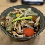 だしと麺 遊泳 - 限定 きのこ南蛮