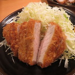 とんかつ 一 - 上ロースとんかつ　900円