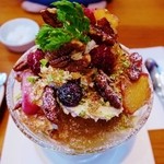 ル・カフェ・ド・エリソン - イギリス林檎のクープ（１４年１１月）