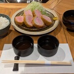 車道 フライのぶた福 - 〈特上〉ヒレ芯　トンカツ定食
