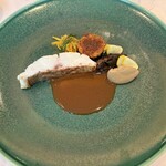 リュミエール - ⑤真鯛のソテー　ズッキーニ3種類　ブイヤベース