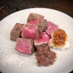 乍旨司 - 椎名牛ランプ焼　辛味大根