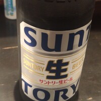 魚菜 由良 2号店 - サントリー生ビール〜
