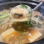 あかぎ - 鮟鱇鍋　身も肝のたっぷり