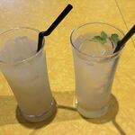 aqua - グレープフルーツジュースとイタリアンソーダ・パイナップルソーダ　2025.10