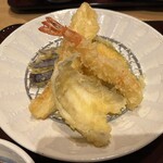 天ぷらと手延べそうめん あさやま - 天ぷら