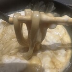 酒彩蕎麦 初代 恵比寿店 - 白いカレーうどん③