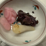 神泉いちのや - 名脇役の香の物