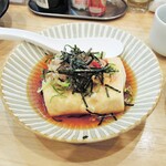 初かすみ酒房 - 揚げ出し豆腐