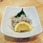 初かすみ酒房 - しらすおろし