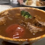 ル・レガル - 料理写真:トマトビーフシチュー　ご飯がついて1000円ちょうど