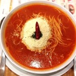 スパゲッティー専科 はらっぱ - 赤唐辛子とにんにくのトマトソース