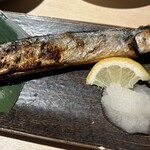 魚豪商コダマ - 秋刀魚の塩焼き