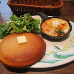 ドトール珈琲店 - たまごグラタンプレートセット