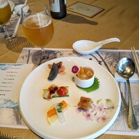 全聚徳 新宿店 - 前菜の盛り合わせ