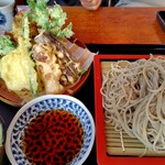そすい庵 - 料理写真:天もり蕎麦