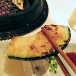 炭火焼肉 道 - かぼちゃ。