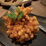 KICHIRI - とうもろこしの少し大きめなかき揚げ