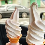 ミルクレット - 料理写真:ソフトクリーム