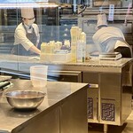 ラ・ローズ・ジャポネ - ▪カフェから厨房