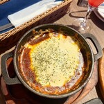 Cheese Meets Meat - 溶岩チーズミートパスタ　