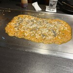 粉もん處 光圀 - 黒胡麻坦々もんじゃ（¥2600）