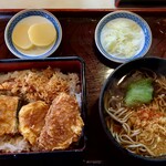やぶ宗 - 料理写真:ミックス天丼セット＠950円