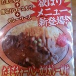 中華キッチン華亭 - たまごチャーハンカツカレー