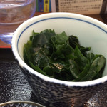 そば処 大吉田 - わかめは別皿