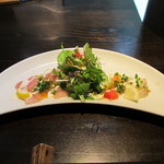 ほのかダイニング - 鮮魚のカルパッチョです