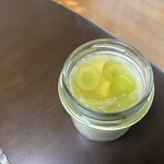 道の駅 びわ湖大橋米プラザ - コレがぁ〜、パンナコッタの中身だぁ〜(ﾟoﾟ;;