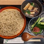 蕎麦切り つるみ - 【2025/10】鴨せいろ＋梅キュー