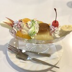 喫茶まりも 新丸子店 - プリンアラモード