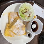 豆蔵 - フレンチトーストとコーヒーゼリー
