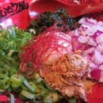 ラー麺 ずんどう屋 - 料理写真:ずんどう屋流まぜそば