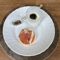 無彩庵 池田 - アミューズは酒粕とキャビア 無彩庵 池田 - アミューズは酒粕とキャビア