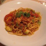 ジョナサン - 14-11-９　ツナとアボガドのトマトスパゲティ