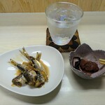 tell me キッチン - 小イワシ煮付け　梅干し