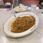 インデアンカレー - インデアンスパゲッティ(930円)
スパゲッティ大盛り(+50円)
ルーダブル(+500円)