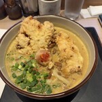 たんた家 - とり天カレーうどん