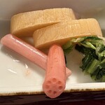 うかい鳥山 - 蓮の芽のお漬物がクセになる！売店でも販売してた♪