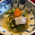 うかい鳥山 - 松茸と〝みずの実”がアクセントの菊花浸し。おかわりくださいッ❤︎