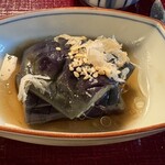 うかい鳥山 - 隠し味に酢が入っていて口直し、箸休めにピッタリ。