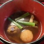 うかい鳥山 - 写真からは分かりにくいが茸たっぷり。