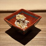 日本料理FUJI - 柿の白和え煎り立て胡麻