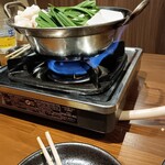 焼鳥もつ鍋だるま - 人はそれをモツナベと呼ぶ(ΦωΦ)