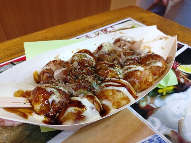 Takoyaki Za - Namba/Takoyaki (Octopus balls) | Tabelog