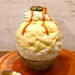京かき氷 つみき - 『ポテットモンスター』(1500円)!! 人気のゲームソフト名をモジッた名前のかき氷〜!!( ^o^)ﾉ