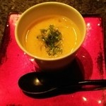 ステーキハウス ミディアムレア - 先付け（茶碗蒸し）