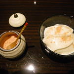 Izakaya Kokoro - 苦汁多すぎの豆腐ムースでした。ギブしました。